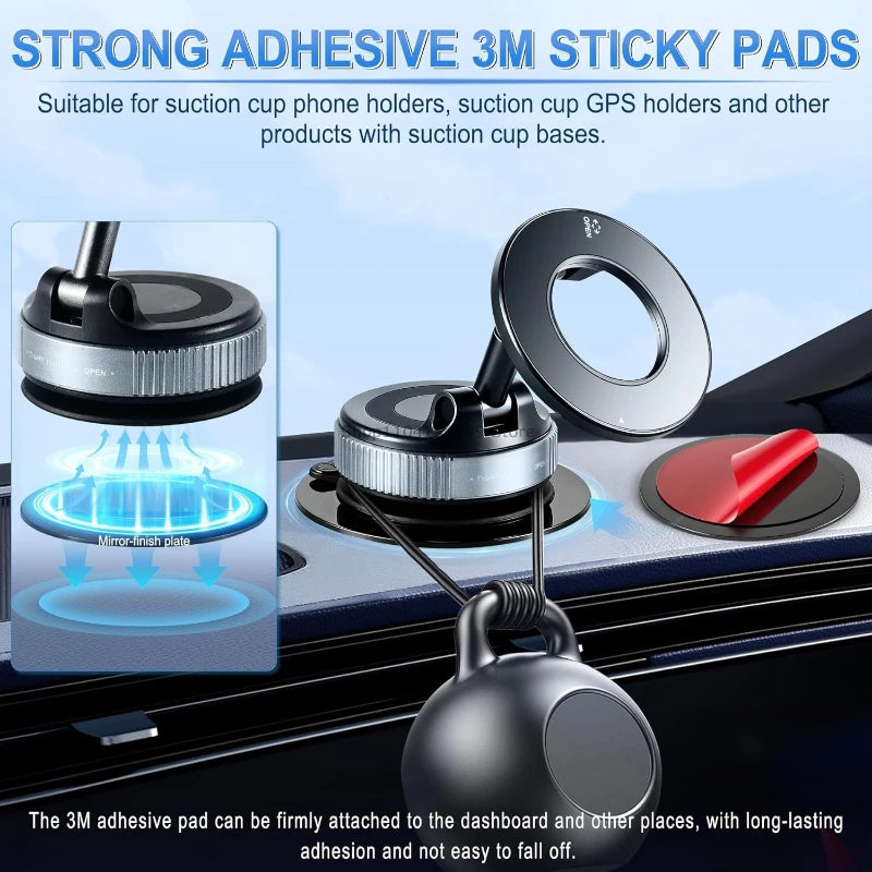 Mobile Phone Sticker Car Suction Cup Adhesive Sticker Disc Pad Base for GPS Mobile Phone Stand Bracket Holder Camera Stand Mount