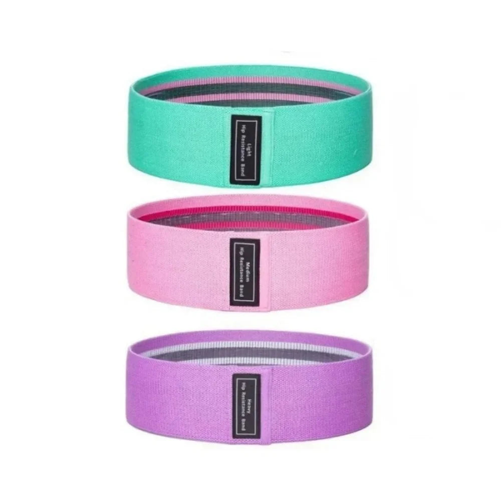 Non-Slip Fabric Booty Bands Widen Resistance Bands for Hip Legs Working Out Home Fitness Pilates Yoga Stretching For Women Men
