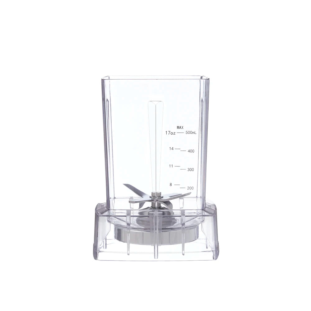 20-Ounce 600ml Dry Grains Grinding Container jug jar Dry Grinder Blades Assemblied