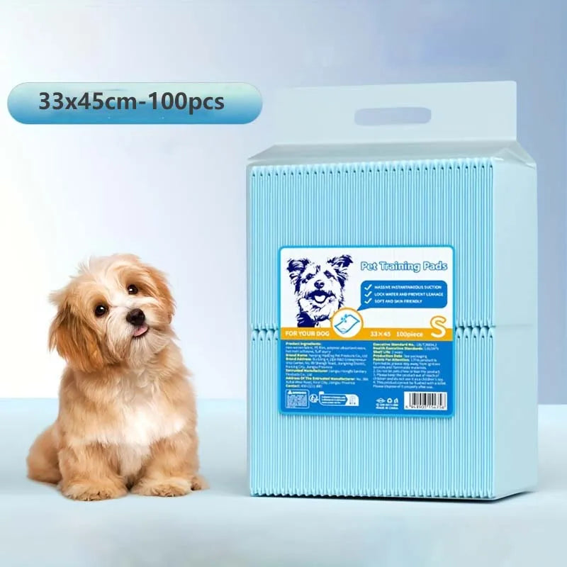 Absorbent Pet Diape Thickened Puppy Training Pads Cat Dog Pee Pads Leak-Proof Pet Urine Mat Quick Dry Pet Supplies