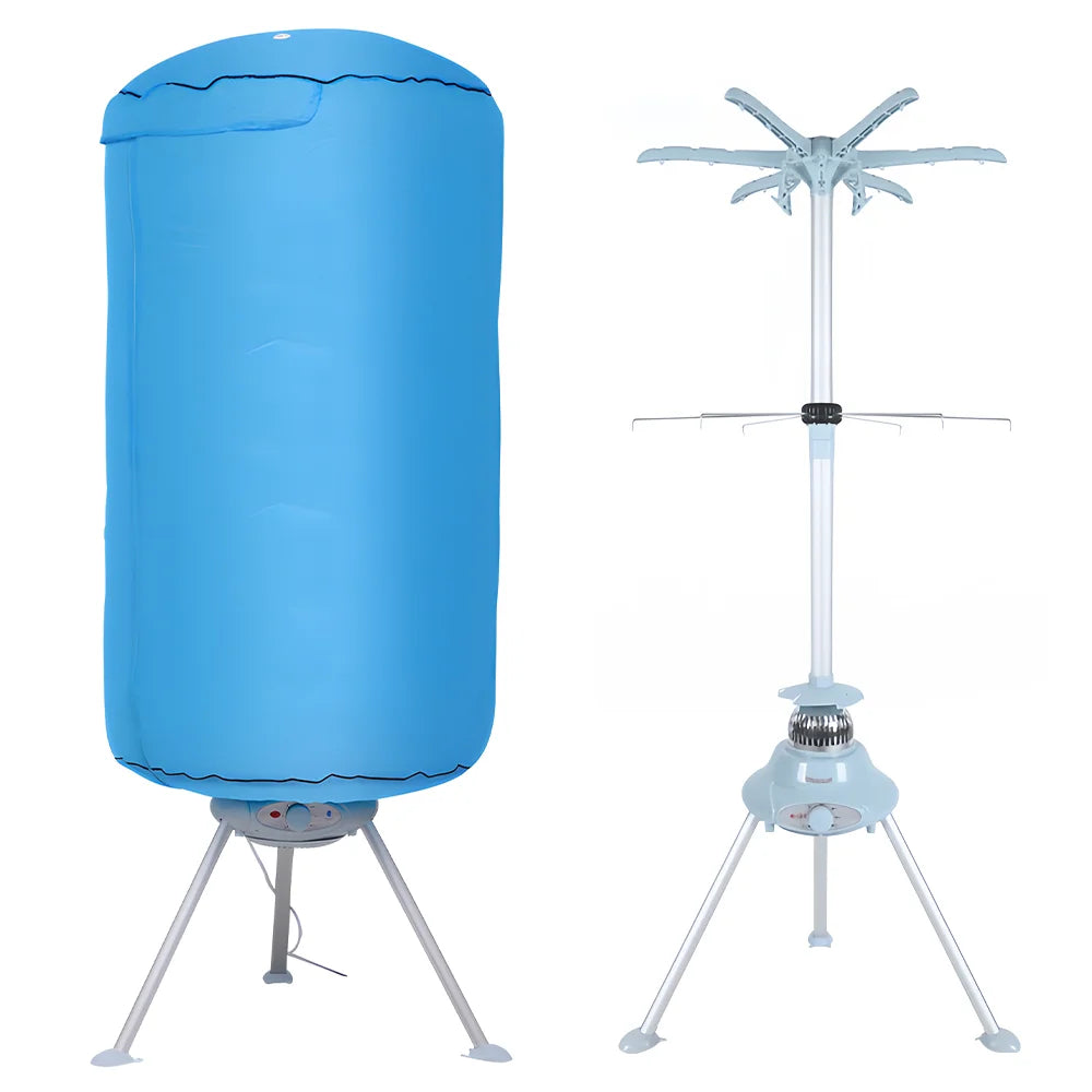 Home Clothing Dryer Electric Portable Clothes Dryer 220V EU Plug Baby Clothes Quick Dryer Machine with 180Min Timer