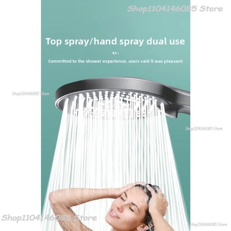 Bathroom Sprayer Shower Head Water Saving Handheld Rain Shower Head Adjustable 5 Modes Shower Bath Head Bathroom Accessories