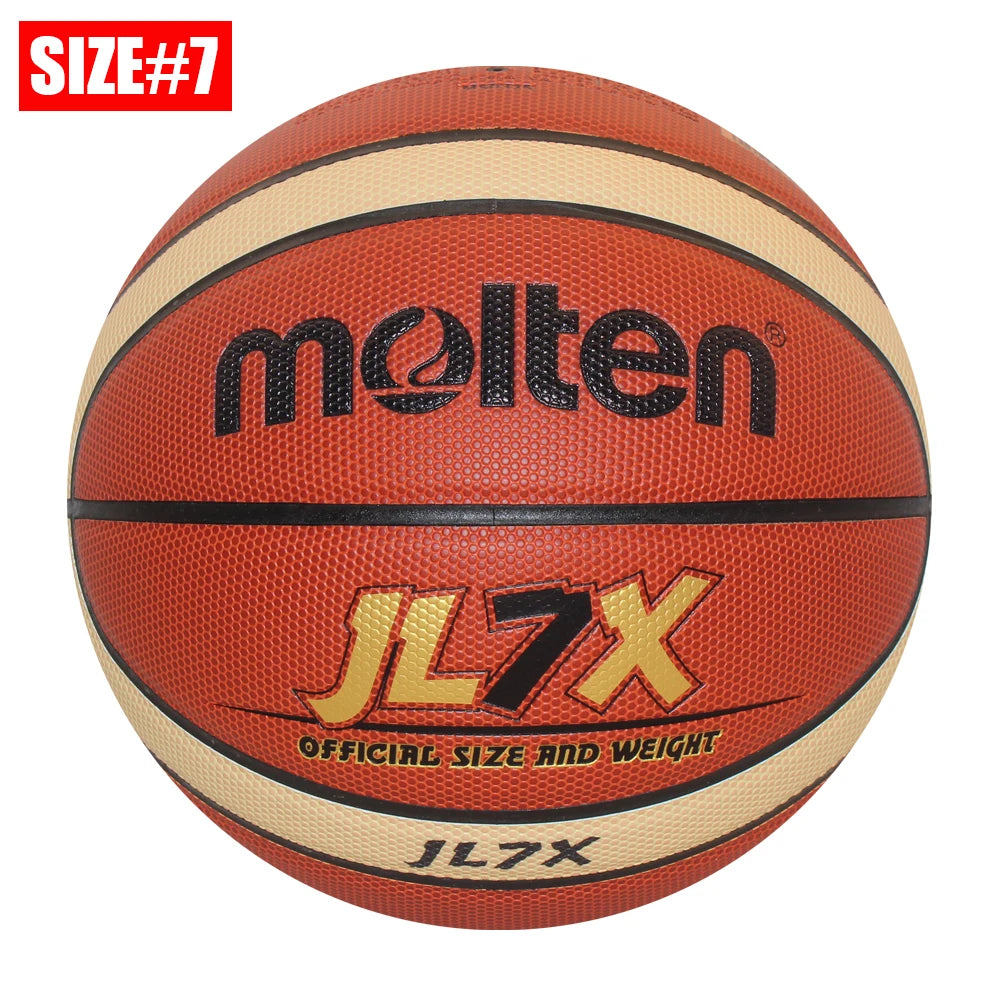 2025 Molten Size 7 Basketball - High Quality Official PU Indoor Outdoor Game Ball for Men - Quality Shopping Centre