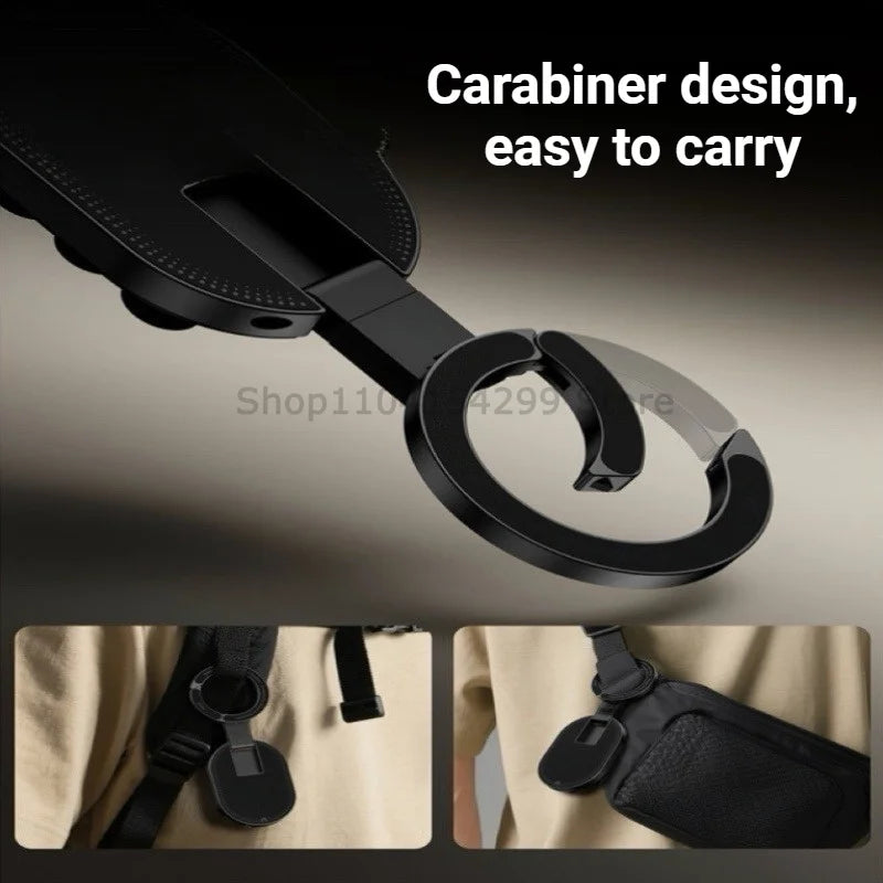 Ultrathin MagneticPhone Holder Laptop Stand with Same Screen Display Side Car Foldable Rollover Camera Flat Aluminum Alloy Back