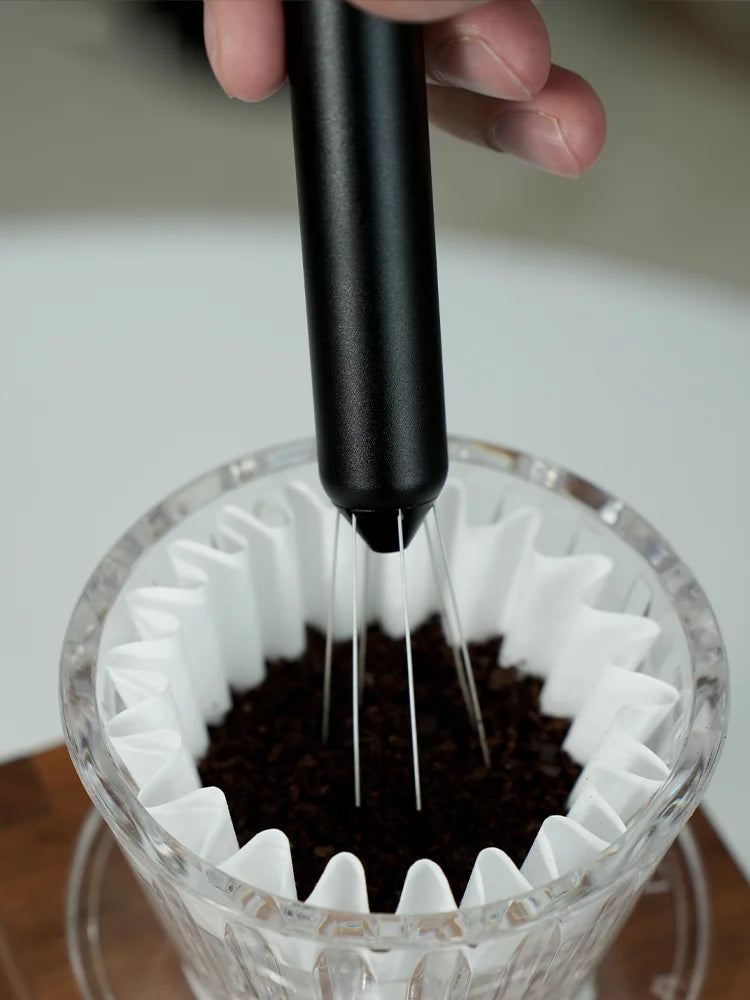 HiBREW WDT Tool Espresso Distribution Intrekbare telescopische roernaald koffieroerder voor espressomachine H13 G3 G5