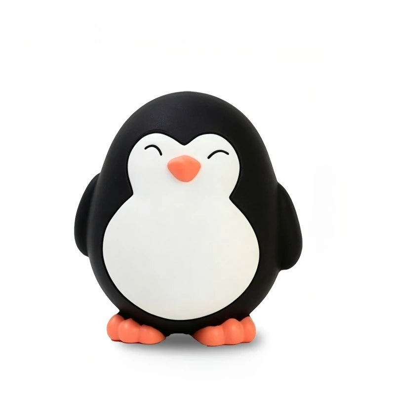 Jouet interactif pour chien et chat en caoutchouc, petit canard jaune, pingouin, jouet à mâcher en latex avec sifflet pour le dressage, produits pour animaux