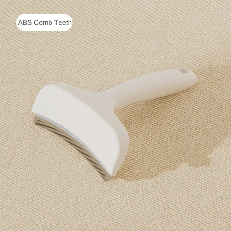ABS Pet Dog Knotting Comb Curved Cat Hair Remover Long Handle Pet Brush for Cats Dogs Kitten Grooming Supplies Pet Supplies
