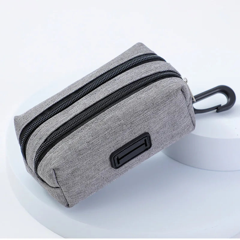 Portable Dog Poop Bag Holder Multifunctional Pet Waste Bag Dispenser Pet Treat Bags Cleaning Tools Dog Accessories