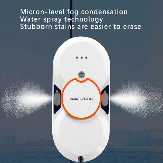 Robot Lifestyle Automatic Window Cleaner Robot with Two Sprayer Cleaning Glasses Smart Home Appliance