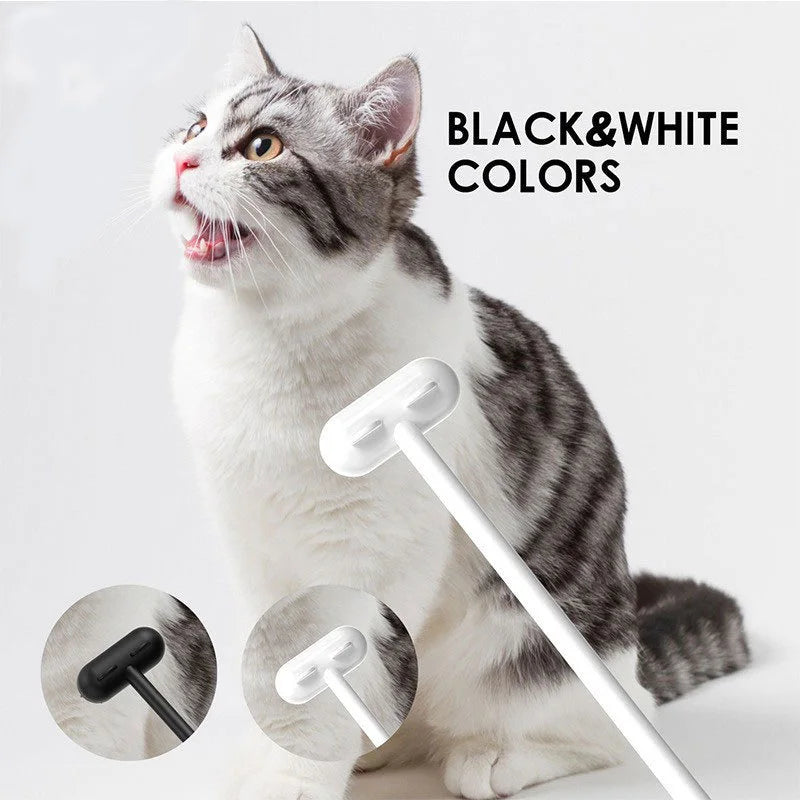 2 in 1 Cat Comb Interactive Cat Massager Brush Pet Hair Remover for Cats Dogs Kitten Grooming Supplies Cat Accessories