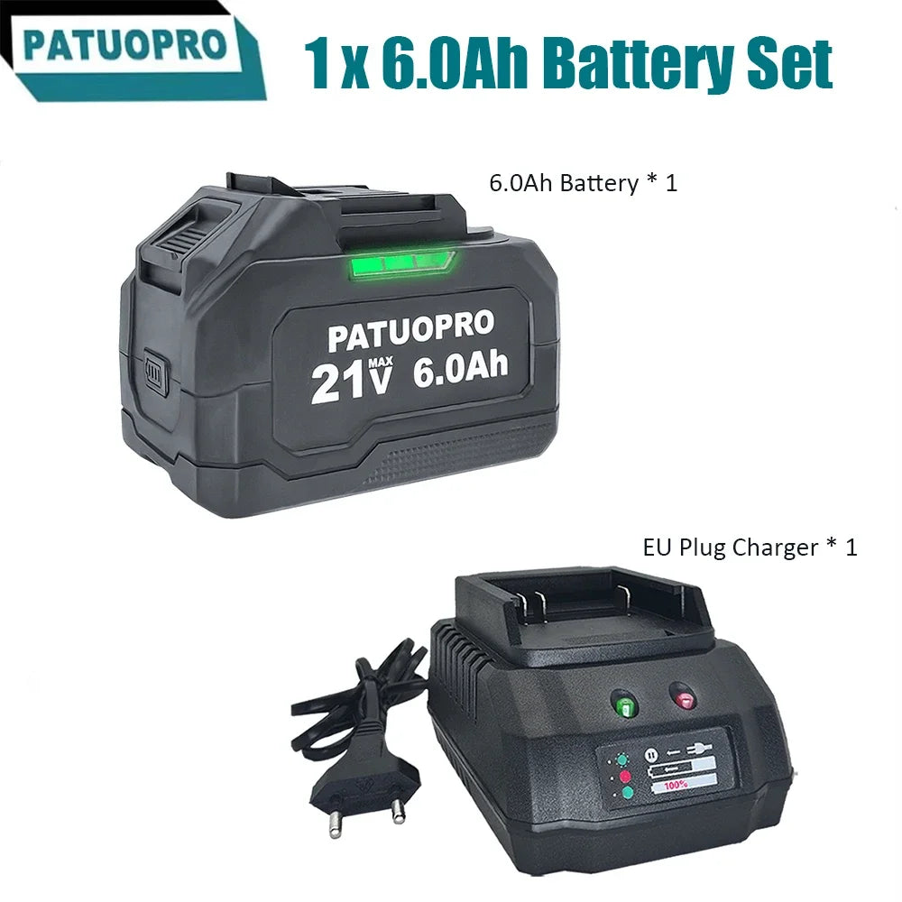 Batterie rechargeable lithium-ion 2,0-6,0 Ah pour outils électriques sans fil Makita 18V, perceuse, visseuse et clé
