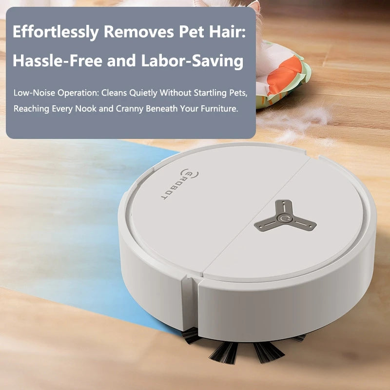 2026 Professional Sweeping Machine Noise Reduction Multi-layer Filtration Sweeping Suction Mopping 3-in-1 Vacuuming Machine