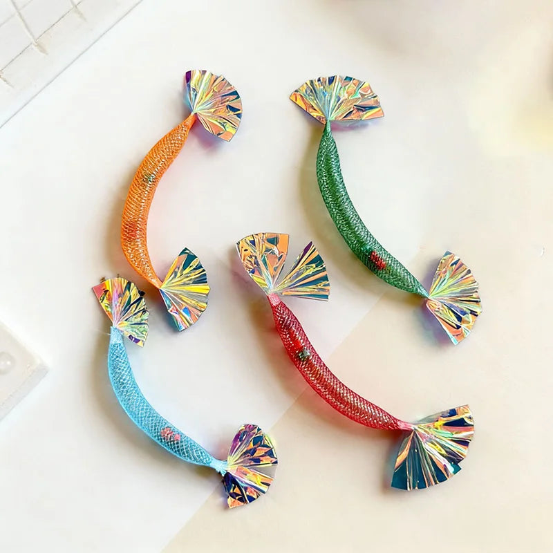 3/5 PCs Cat Spring Toys Interactive Pet Cat Toy with Bells Funny Kitten Tease Toy Colorful Random Color Cat Toys Cat Accessories
