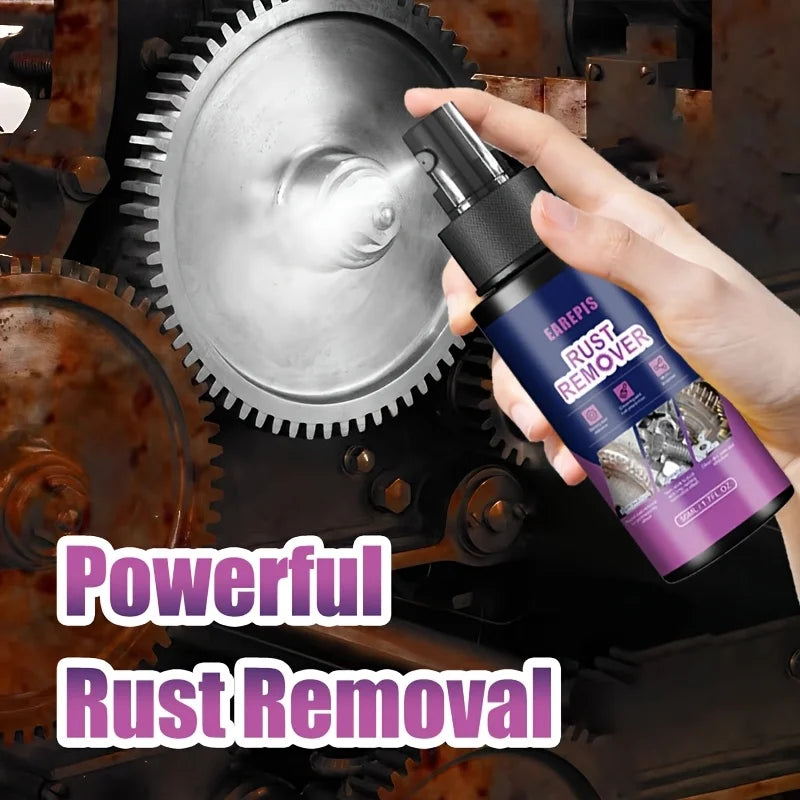 50ml Universal Rust Remover Spray-Iron Powder Rust Cleaner & Paint Remover for RV Exterior & Metal Surfaces,Durable Rust Removal