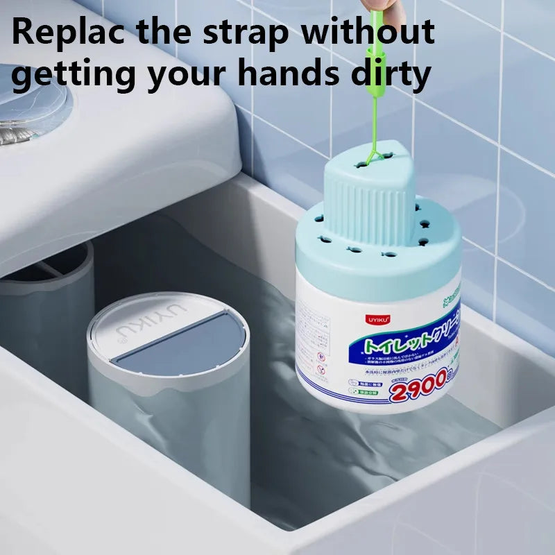 Fully Automatic Toilet Cleaner Durable for 290 Days Automatic Toilet Bowl Cleaner Antibacterial 99.99% Blue Toilet Bowl Cleaner