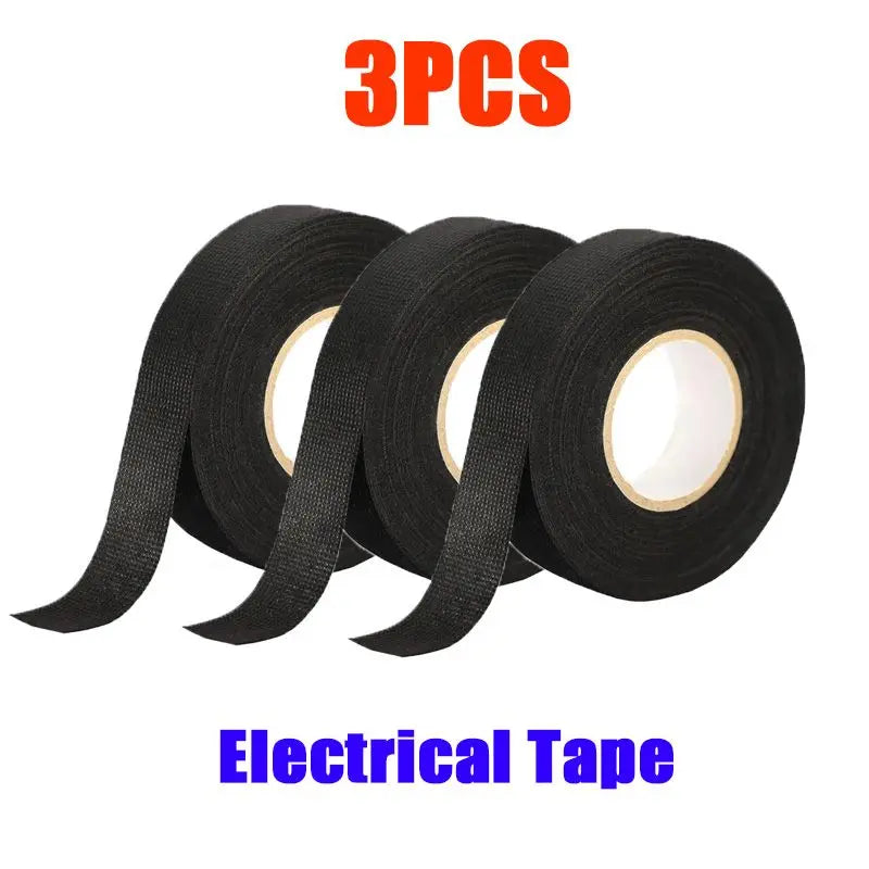 Electrical Tape Heat Resistant Harness Tape Insulation Automotive Fabric Cloth Tape Waterproof Noise Resistance Adhesives-Tape