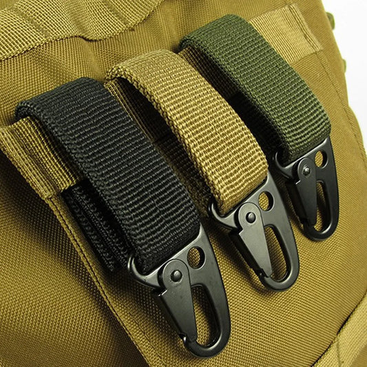 3 stuks tactische karabijnhaak outdoor EDC sleutelhanger sleutelhouder camping rugzak riemhaak ophangclip multifunctionele clip