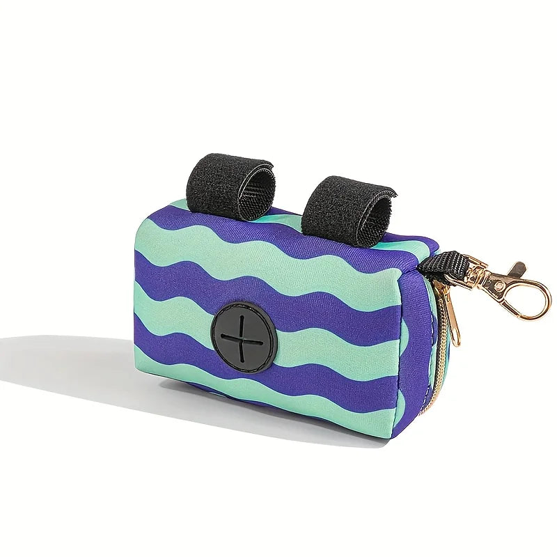 Portable Dog Waste Bag Dispenser Durable Pet Poop Bag Holder Dispensers Outdoor Pet Trash Bags Dispenser for Dogs Pet Supplies