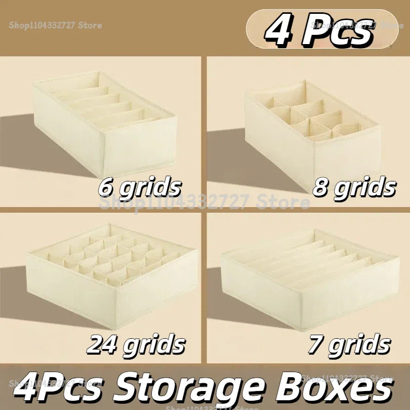 Underwear Organizers Of Cabinets And Drawers Wardrobe Clothes Bra Organizer For Underwear Socks Pants Home Foldable Storage Box