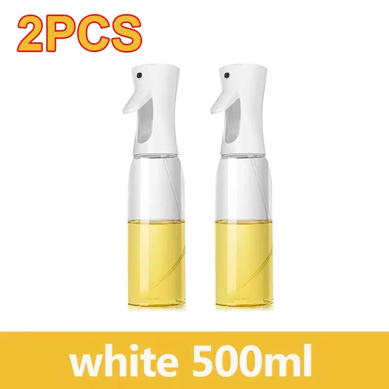 200ml 300ml 500ml Oil Spray Bottle Kitchen Cooking Olive Oil Dispenser Camping BBQ Baking Vinegar Soy Sauce Sprayer Containers