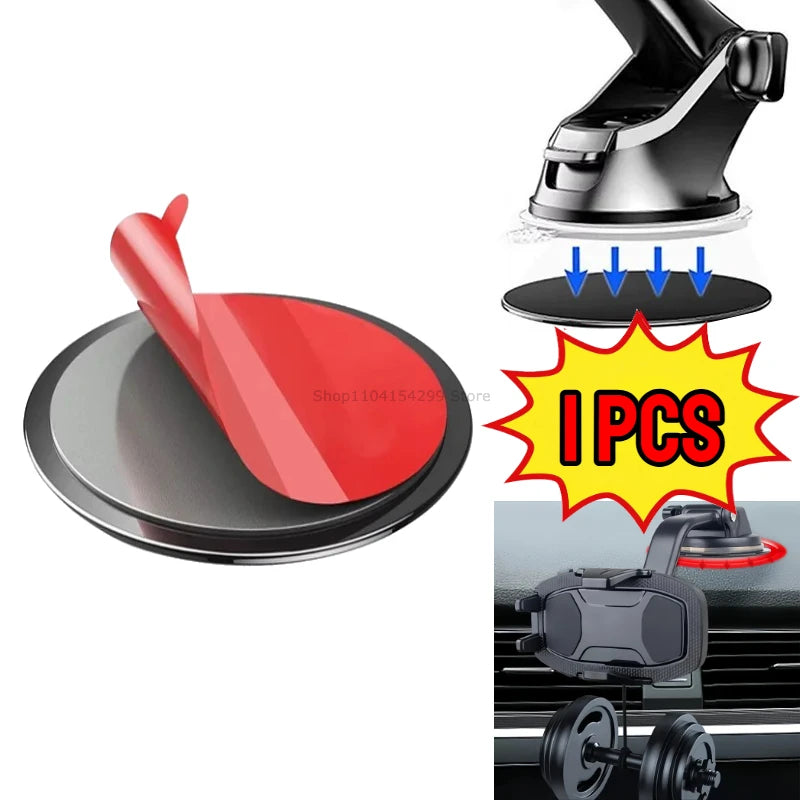 Mobile Phone Sticker Car Suction Cup Adhesive Sticker Disc Pad Base for GPS Mobile Phone Stand Bracket Holder Camera Stand Mount