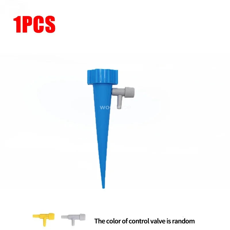 1-48pcs Drip Irrigation Self-watering Pot Automatic Drip Irrigation Kit Plant Watering Device Adjustable Control Water Dripper