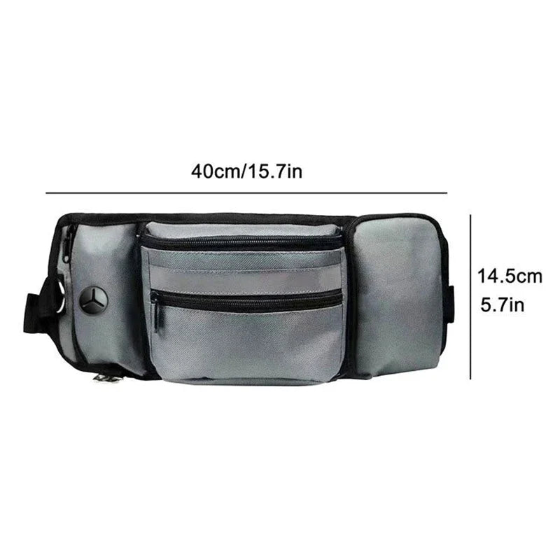 Multifunction Dog Training Waist Bag Towable Dog Treat Bag With D Ring Large Capacity Dog Treat Pouch for Training Outdoor