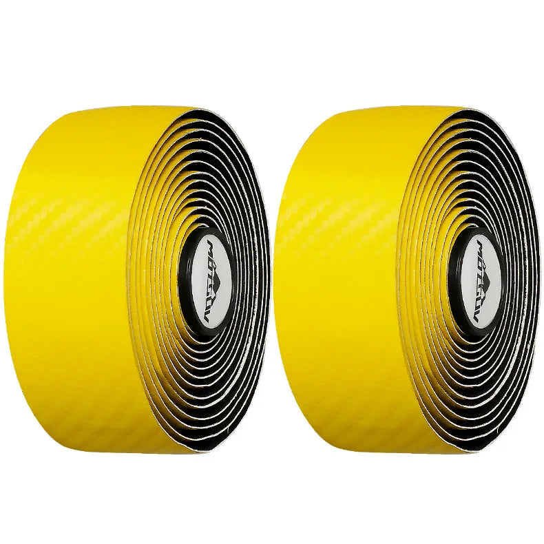 Anti-Vibration Handlebar Tape Carbon Reflective Non-Slip Braid Breathable Road Bike Racing Bicycle PU EVA Handlebar Wrap Cycling