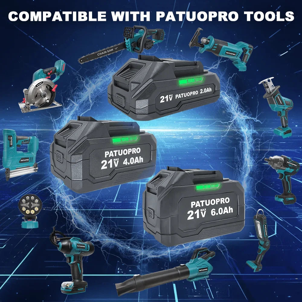 Batterie rechargeable lithium-ion 2,0-6,0 Ah pour outils électriques sans fil Makita 18V, perceuse, visseuse et clé