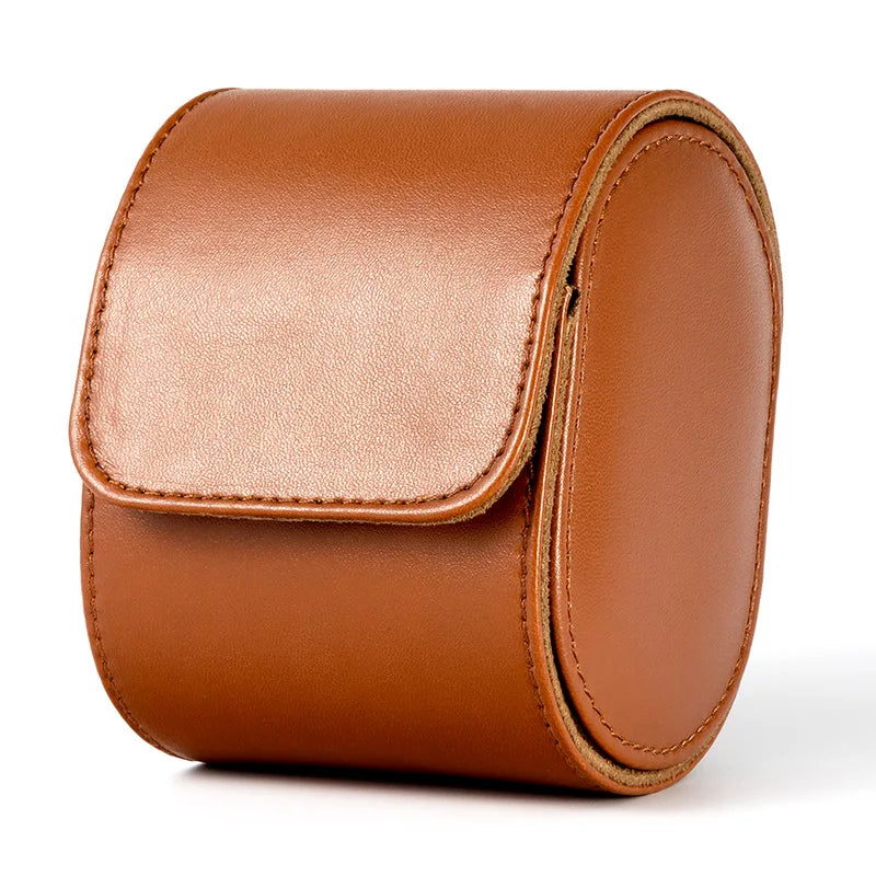 Watch Case Travel Organizer - Watch Roll Case - 3 Watch Case Display Storage for Men - Watches Accessory Gift