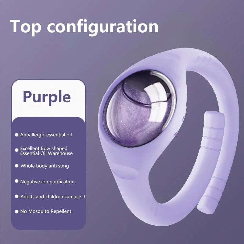 2026 Mosquito Oil Repellent Bracelets Anti Mosquitoes Bite Wristband Outdoor Mosquitoes Bracelet With Natural Essential Oil