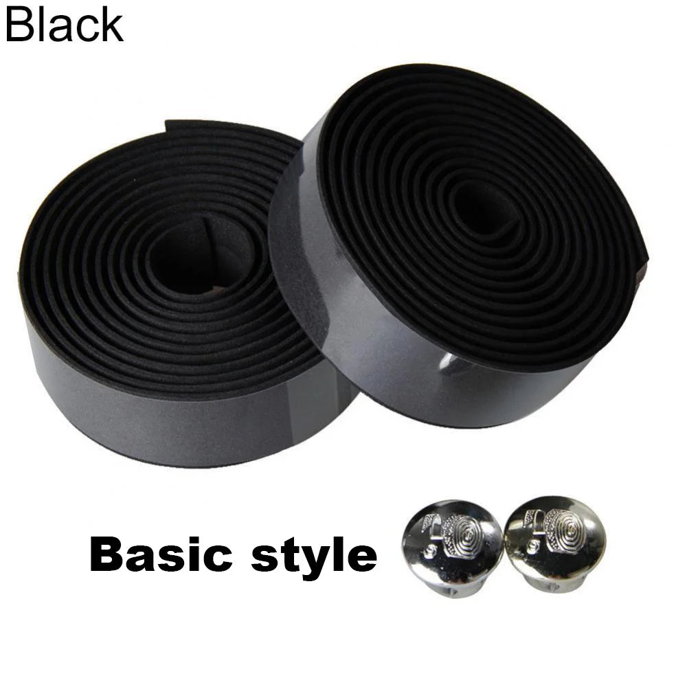 Anti-Vibration Handlebar Tape Carbon Reflective Non-Slip Braid Breathable Road Bike Racing Bicycle PU EVA Handlebar Wrap Cycling