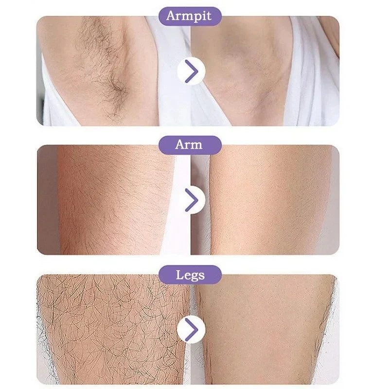 Nano Painless Crystal Epilator  Physical Professional Safe Depilator Hair Eraser Men Women Arms Legs Hair Remover Tool