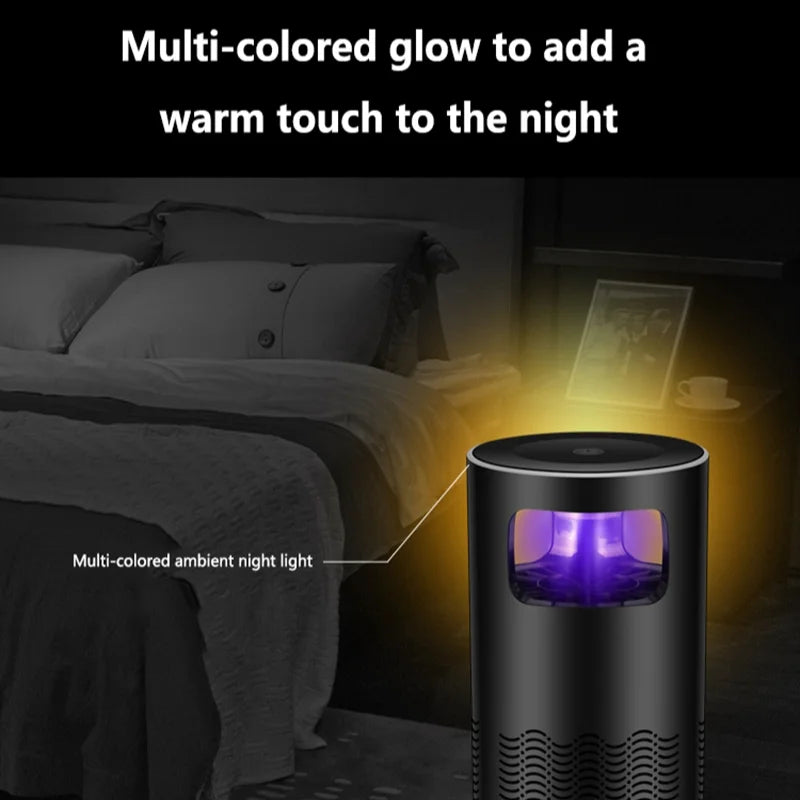 Lenovo muggendodende lamp, ventilator-zuigtype, vliegendodende lamp, elektrische vliegenmepper, muggenverdelger