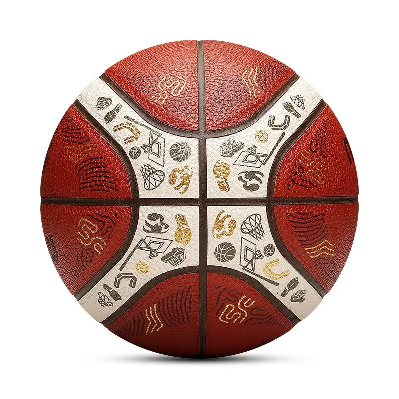 2025 Molten Size 7 Basketball - High Quality Official PU Indoor Outdoor Game Ball for Men - Quality Shopping Centre