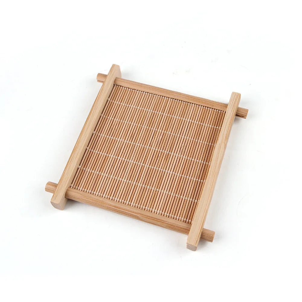 Wooden Hamster Cooling Pad Summer Breathable Guinea Pig Mat Square Small Animal Mat for Guinea Pig Chinchilla Hamster