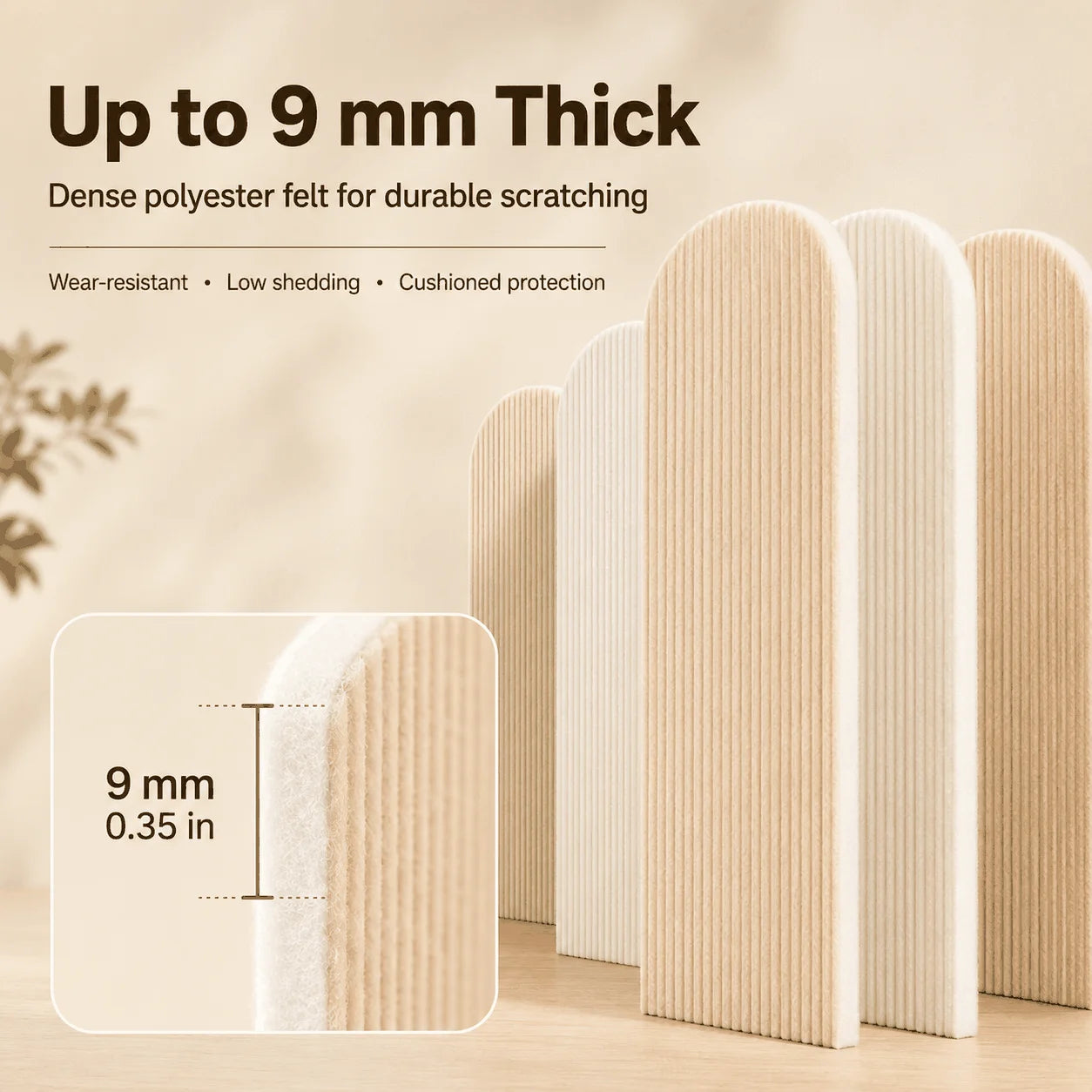 Cat Scratcher Cat Scratching Boards Self Adhesive Felt Furniture Protector Mat for Sofa Door Wall Cat Supplies