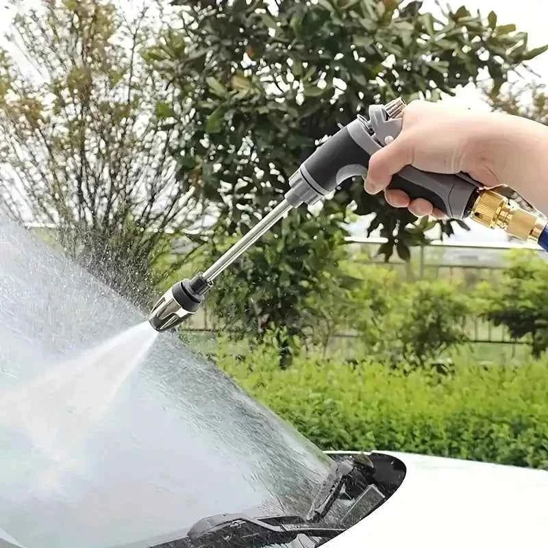 1 Pack High Pressure Spray Water Gun Garden Watering Hose Nozzle Sprinkler Car Washing Gun Car Cleaning Washing Tools