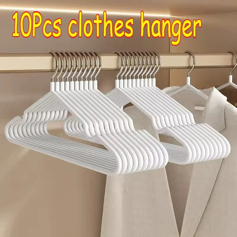 Stainless Steel Non-Slip Hangers Durable Heavy-Duty Wardrobe Organizers Suitable for Home Bathrooms Bedrooms Closets Wardrobes