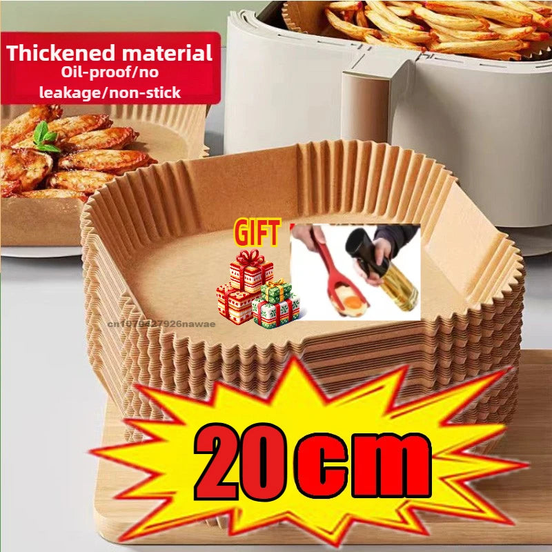 Air Fryer Paper Aerogrill Parchment Paper for Air Fryer Liner Airfryer Baking Cooking Paper Air Fryer Accessories Baking Tool