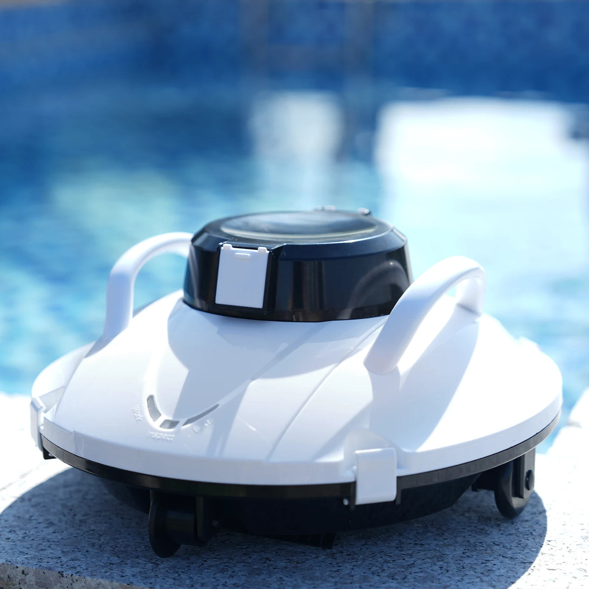 Robot nettoyeur de piscine sans fil, aspirateur électrique rechargeable 5000 mAh, nettoyeur automatique sans fil pour piscine