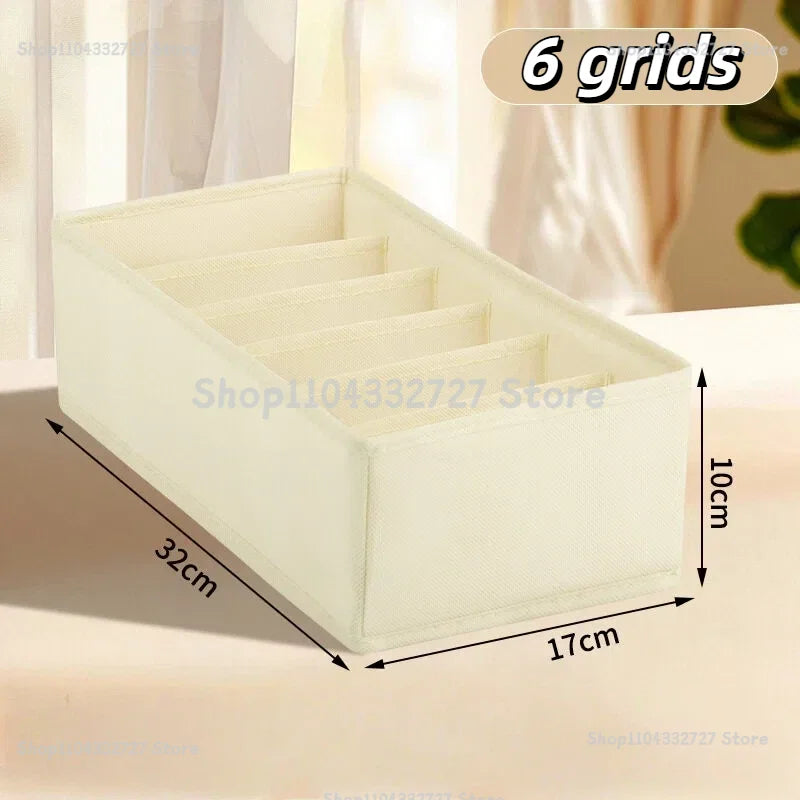 Underwear Organizers Of Cabinets And Drawers Wardrobe Clothes Bra Organizer For Underwear Socks Pants Home Foldable Storage Box