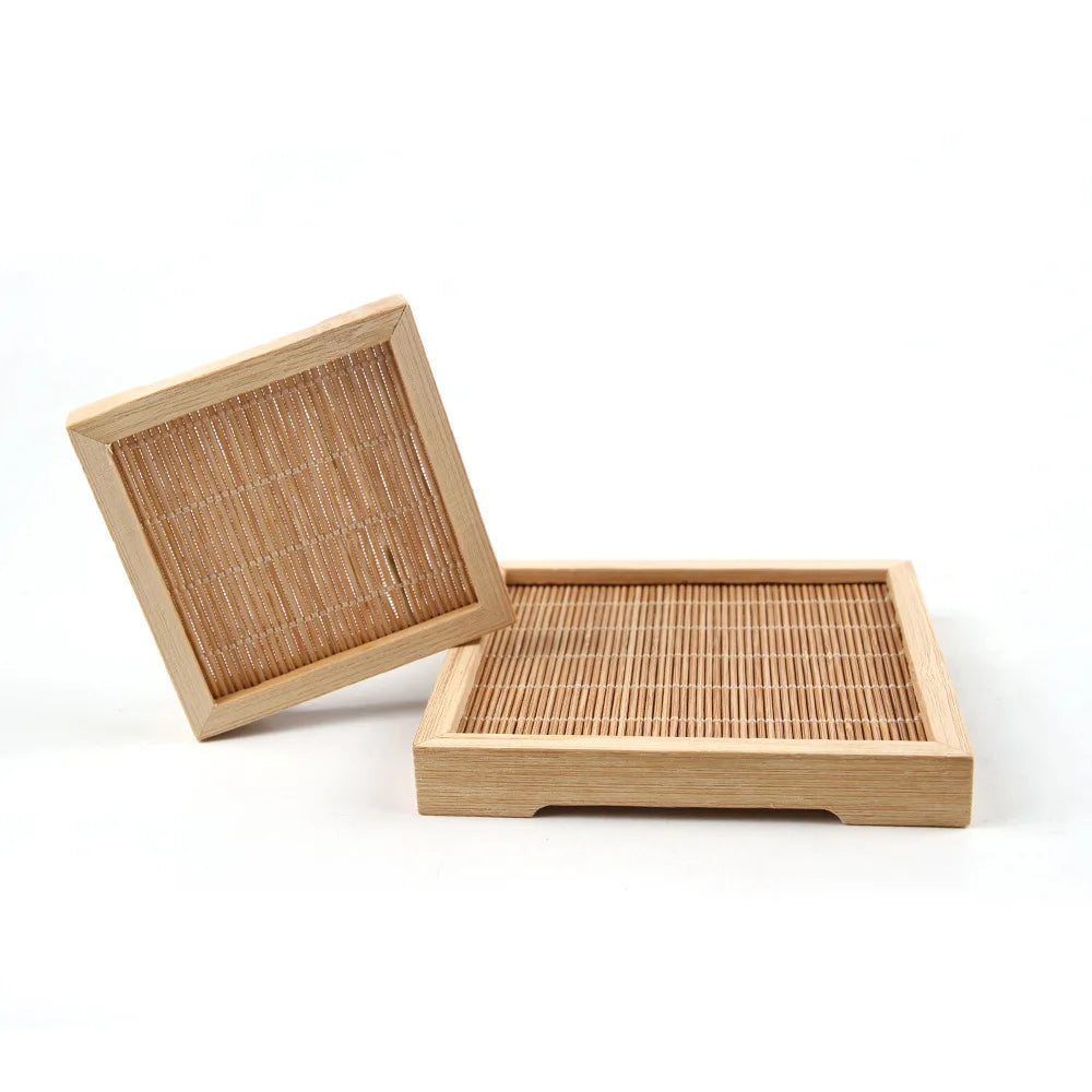 Wooden Hamster Cooling Pad Summer Breathable Guinea Pig Mat Square Small Animal Mat for Guinea Pig Chinchilla Hamster