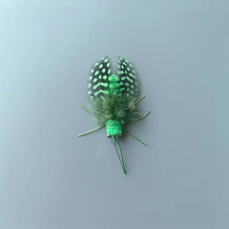 Lot de 2/3 têtes de rechange pour jouet pour chat, imitation insecte à plumes, jouet interactif pour chaton