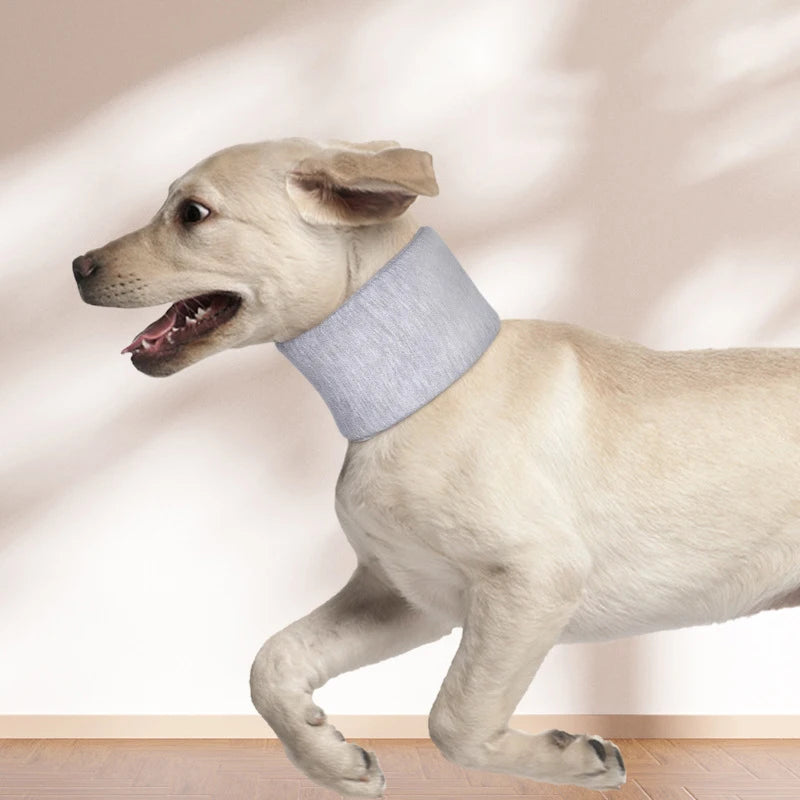 Adjustable Dog Elizabeth Circle Anti-bite Pet Dog Collar Puppy Neck Protection Cover Breathable After Surgery Protective Collar