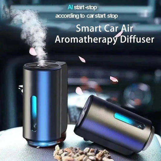2026 New Smart Car Air Aromatherapy Diffuser Car Air Fresheners Humidifier Aromatherapy Freshener Removing Odors Car Accessories