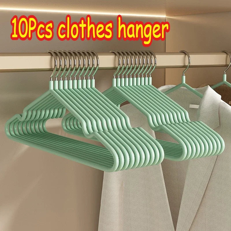 Stainless Steel Non-Slip Hangers Durable Heavy-Duty Wardrobe Organizers Suitable for Home Bathrooms Bedrooms Closets Wardrobes