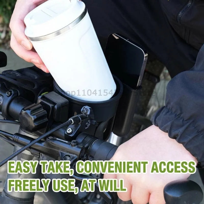 2-in-1 Stroller Cup & Phone Holder Universal Bottle Bracket Holder for Stroller Wheelchair Bike Accessories Stroller Accessories