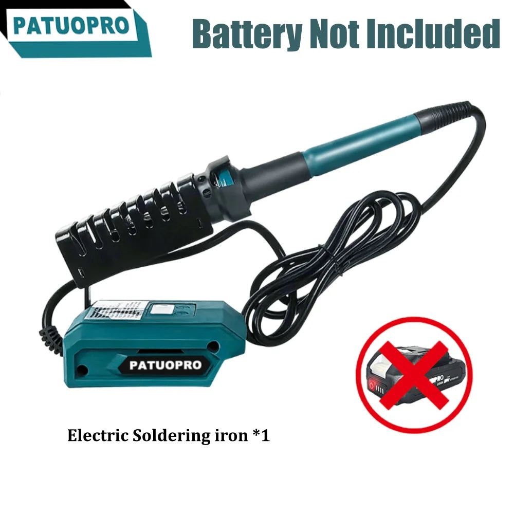 Cordless Electric Soldering Iron Max 510℃ Temperature Fast Heating Handheld Outdoor Welding Power Tool For Makita 18V Battery