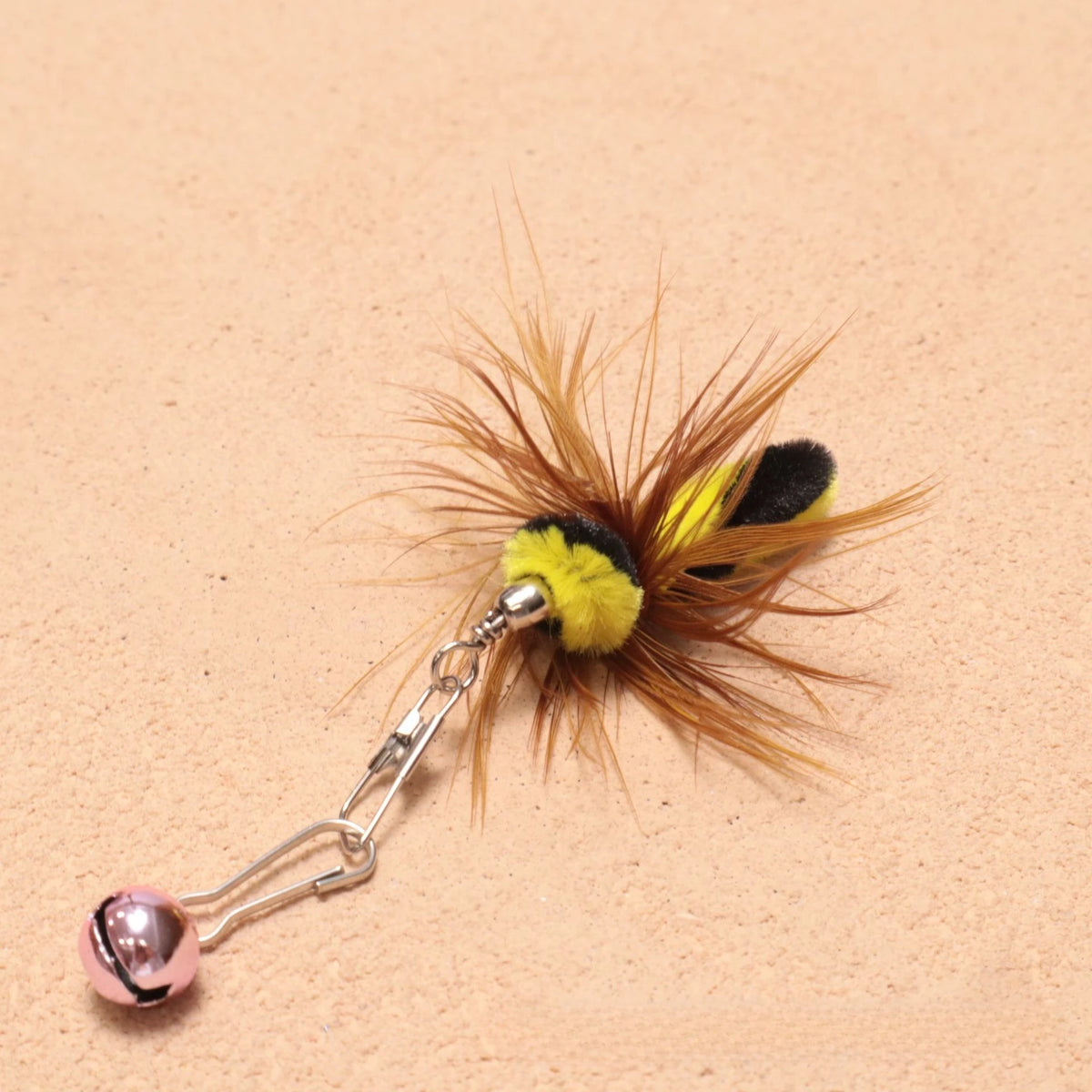 3/6pcs Simulation Insect Cat Teaser Stick for Change Heads Cat Toys Pet Toy Supplies